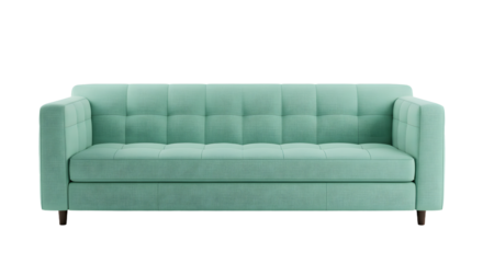 Elegant Mint Green Sofa with Classic Design for Modern Living Spaces
