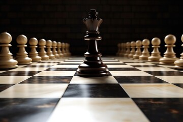 Chess board game intelligence competition.