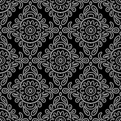 pattern batik flower damask ethnic boho ikat texture tribal geometric background