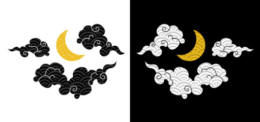 black and white background