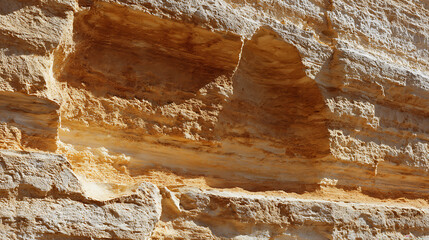 Textured sandstone wall with abstract patterns, showcasing nature's timeless artistry