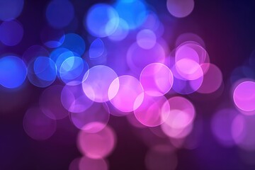 Abstract background of blurred purple and blue circles (1)