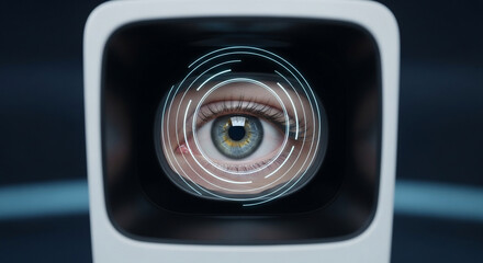 Biometric Eye Scan: Digital Interface for Future Security Technology