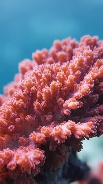 Vibrant Coral Reef Underwater Scene with Marine Life