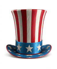 hat with american flag