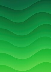 Obraz premium Green abstract wave pattern