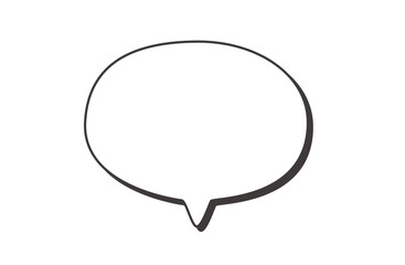 シンプルセリフふきだし