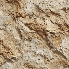 Fototapeta premium Tan and beige stone texture with rough, uneven surface