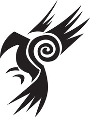 black mimi Raven tattoo