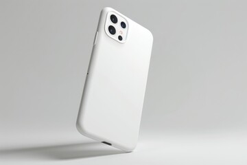 Sleek white smartphone case