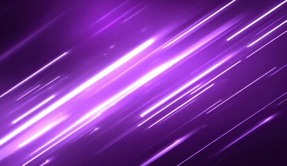 Diagonal lines of vibrant purple and white light streaks.