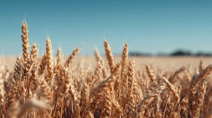 Fototapeta premium golden wheat field