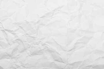 White Paper Texture background. Crumpled white paper abstract shape background with space paper recycle for text