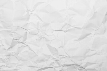 White Paper Texture background. Crumpled white paper abstract shape background with space paper recycle for text