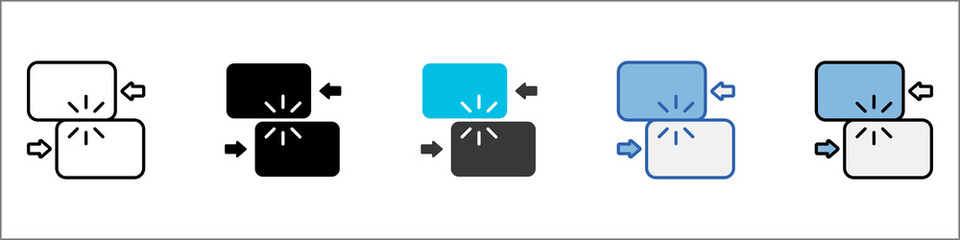 Friction Icon Pack Mulstistyle Illustration