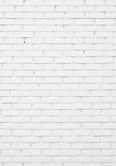 Fototapeta premium Clean White Brick Wall Texture with Subtle Shadows and Depth