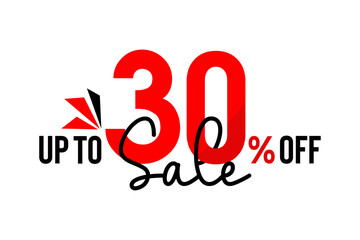 Sale up to 30% Off