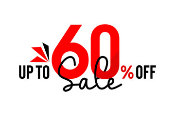 Sale up to 60% Off