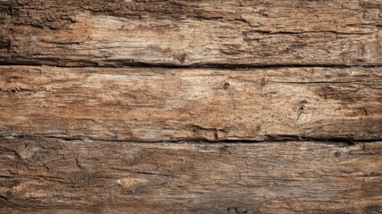 Obraz premium Warm-toned rustic wooden texture displays natural grain patterns and knots, ideal for backgrounds, designs, or home decor projects. The aged appearance adds charm and depth.