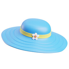Beach Hat 3D