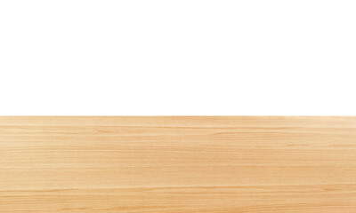 Front view of softwood table PNG transparent.