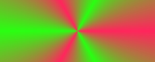 Light Green and Red Gradient Starburst