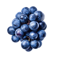 Close-up of a bunch of dark purple grapes (1)