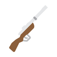 Air Gun Vector Flat Icon Design