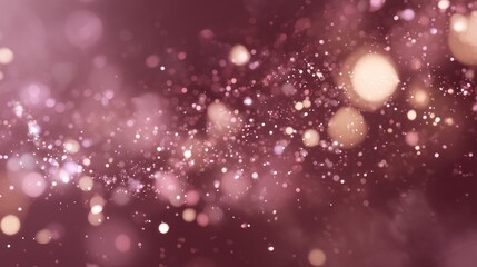 Dreamy Bokeh Lights Featuring Sparkling Particles for Festive Celebrations, Magical Moments, and Romantic Backdrops
