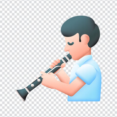 Clarinetist Musician Design