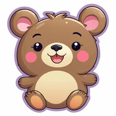 Huggable bear 8.eps Vinyl Design