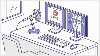 computer monitor and computer