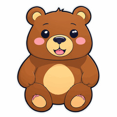 Chibi Style bear 38.eps Art
