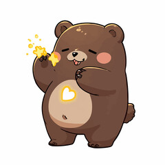 Chibi Style bear-1.jpg Art