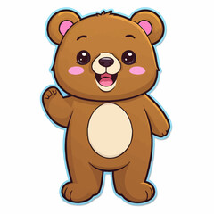 Huggable bear 40.eps Vinyl Design