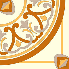 Ornament seamless pattern background. Design for decor, prints, textile, furniture, cloth, digital