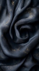 Fabric Texture Dark with Golden Dust Abstract Background