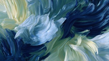 Mesmerizing 3D Render of Swirling, Flowing Shapes with Delicate Light and Shadow, Evoking a Sense of Fluidity and Grace