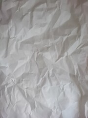 old wrinkled paper texture white color vintage