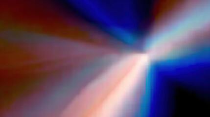 Abstract image featuring vibrant colors and dynamic light patterns, creating sense of movement and energy. interplay of hues evokes feeling of excitement and creativity