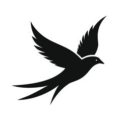 vector illustration of a dove