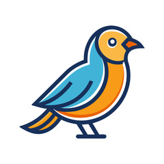 blue bird on a branch