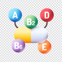 Multivitamin Nutrition Pills Design