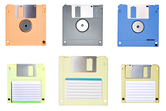 floppy disks