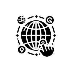 globe icon for global reach