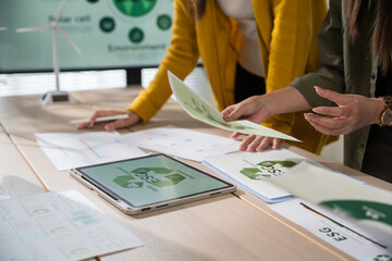 Asian business leaders meet to strategize on implementing sustainable practices, focusing on reuse,...