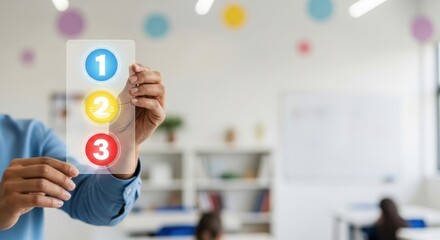 Steps, Progress, Ranking, Success, Goals - Education Technology