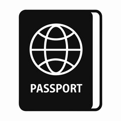 vector illustration of an airplane icon