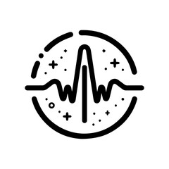 Heartbeat line for health & fitness