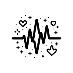 Heartbeat line for health & fitness